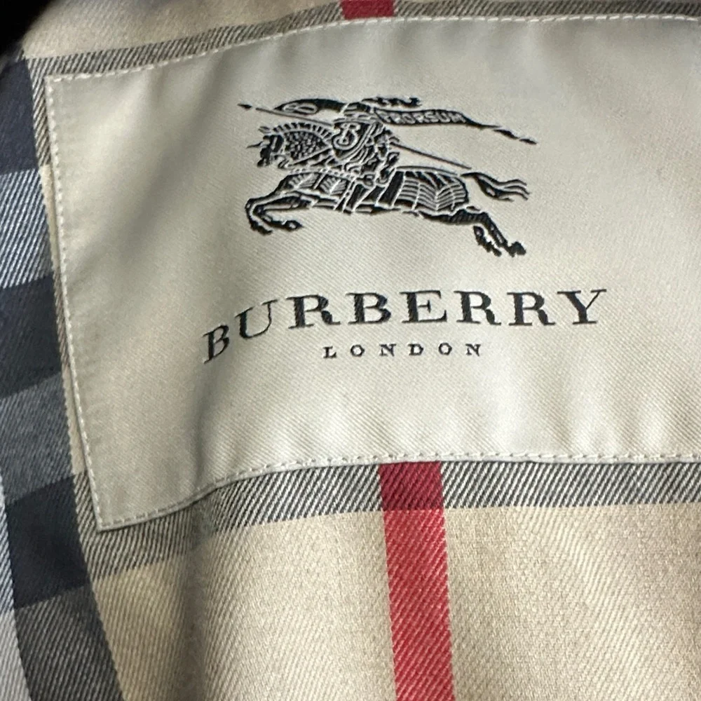 Burberry Black Hooded Trench Coat - Picture 12 of 16